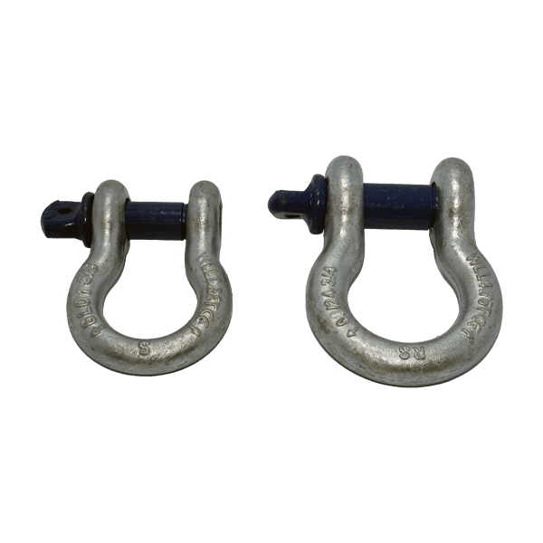 Galvanized Bow Shackles